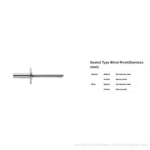 Sealed Type Blind Rivet(Stainless steel)